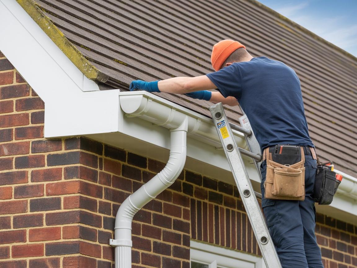Professional guttering and fascia installation